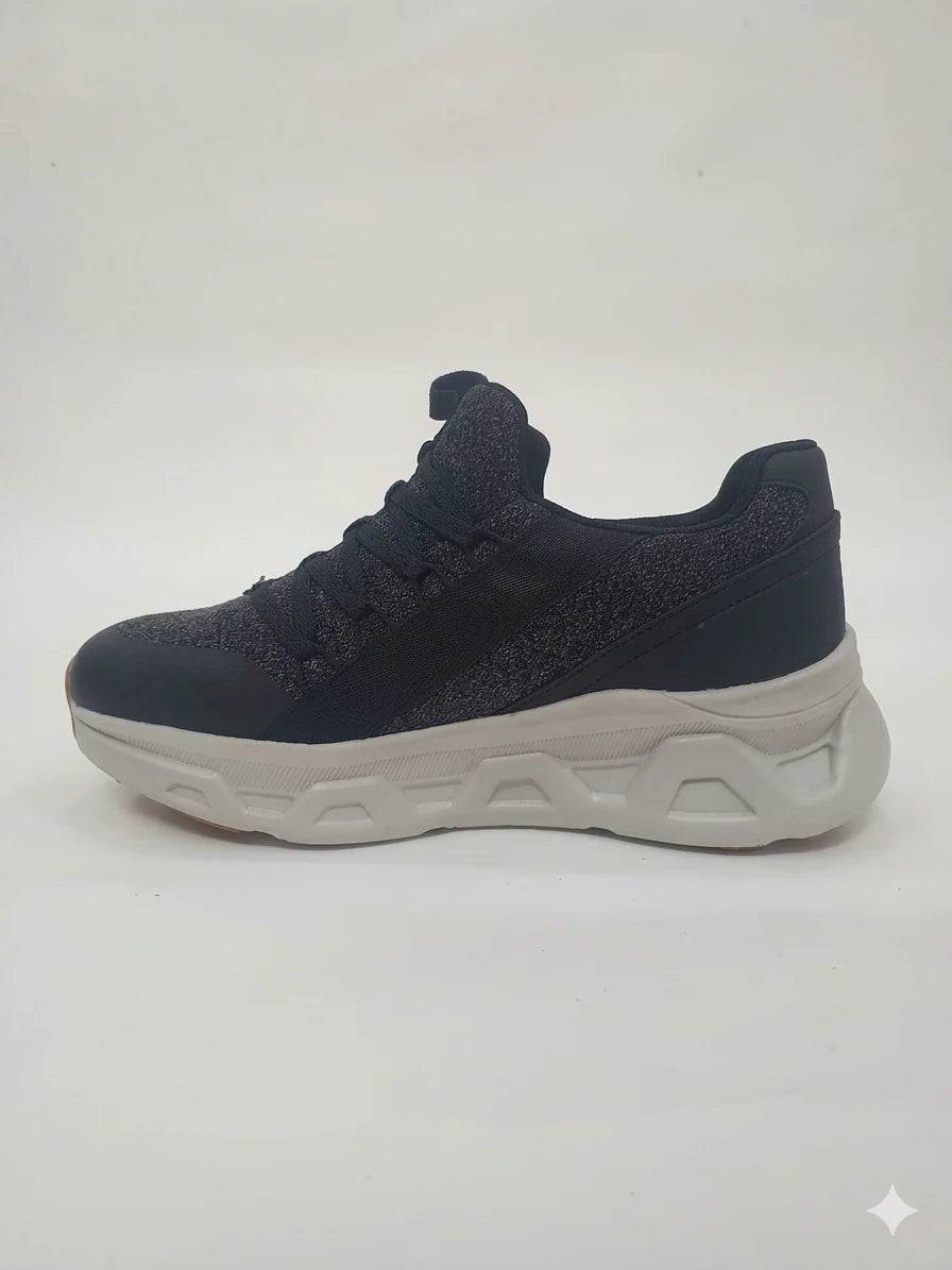 D LUX WALKKER AND SKECHERS BLACK