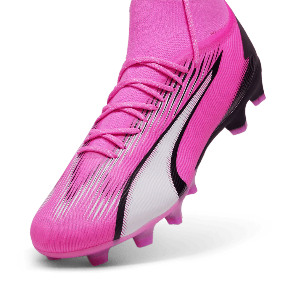 PUMA Ultra Pro FG AG Soccer Cleats Pink White