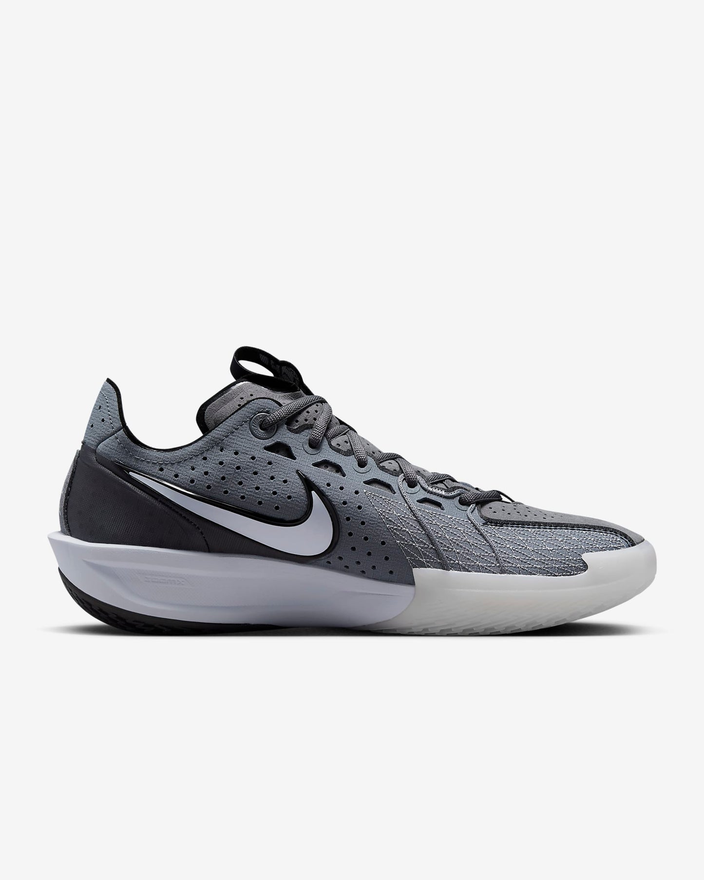 Tênis Nike GT Cut 3 White Gray with Black