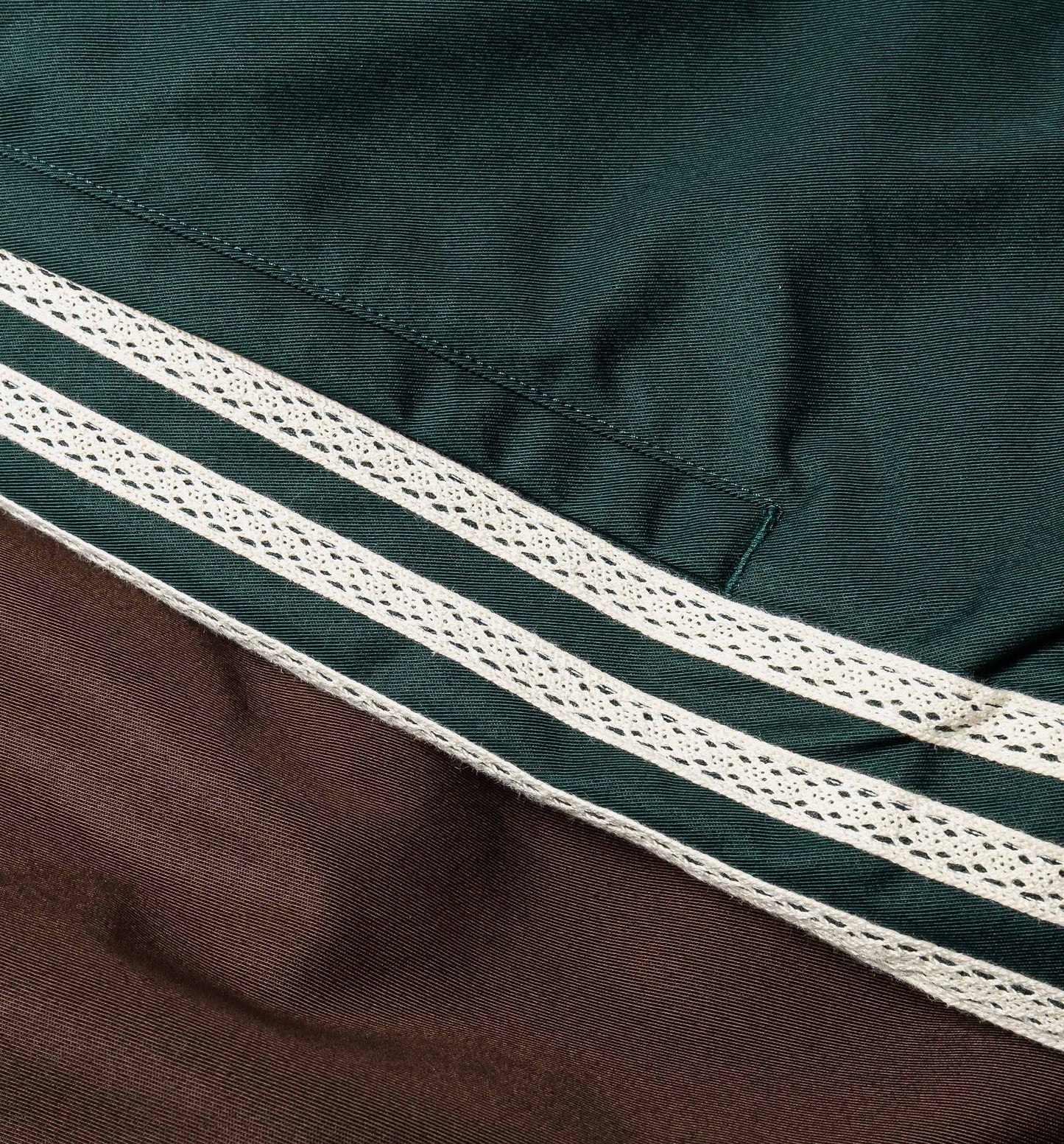 Clot x Adidas Sprinter Mens Short Green Night Dark Brown