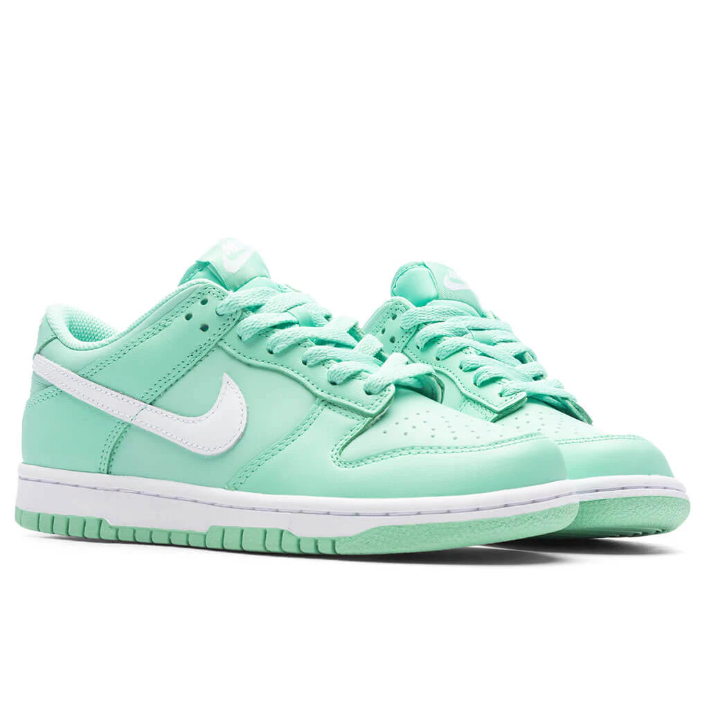 Dunk Low GS Emerald Rise White