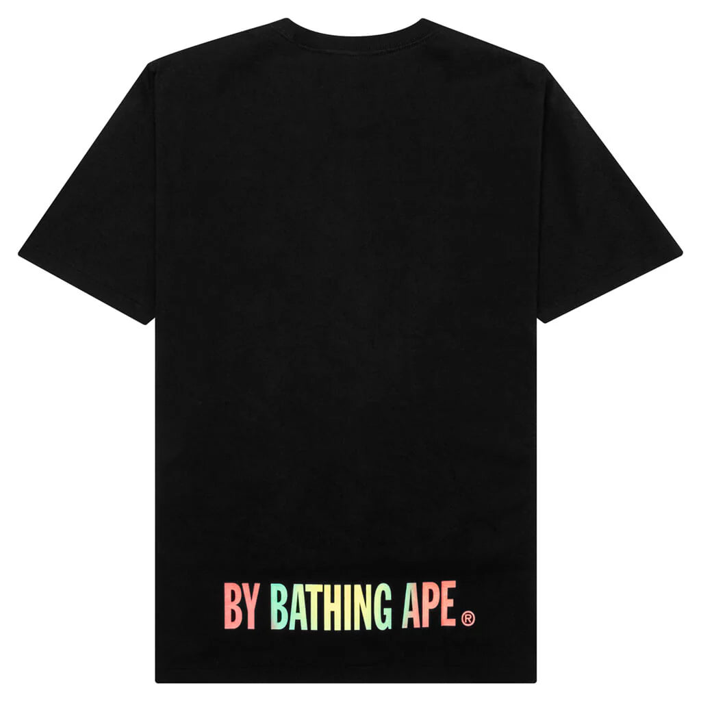 Gradation Ape Face Sta Tee Black