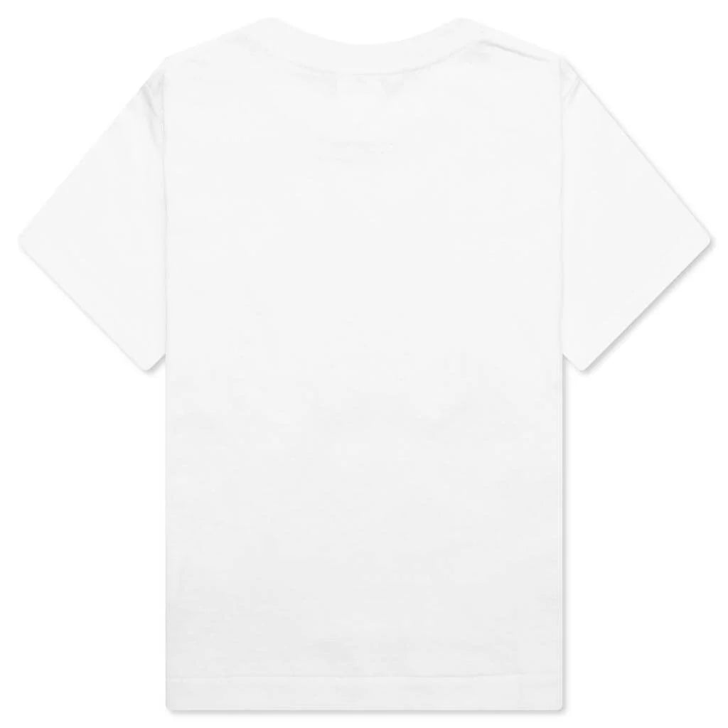 1st Camo College Tee White Green