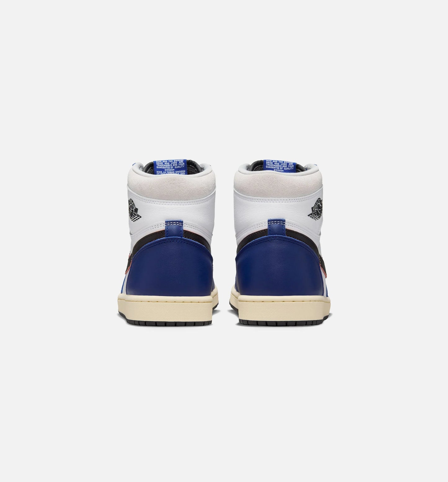 Air Jordan 1 Retro High OG Rare Air Deep Royal Blue Mens Lifestyle Shoe White Black Neutral Grey Deep Royal Blue