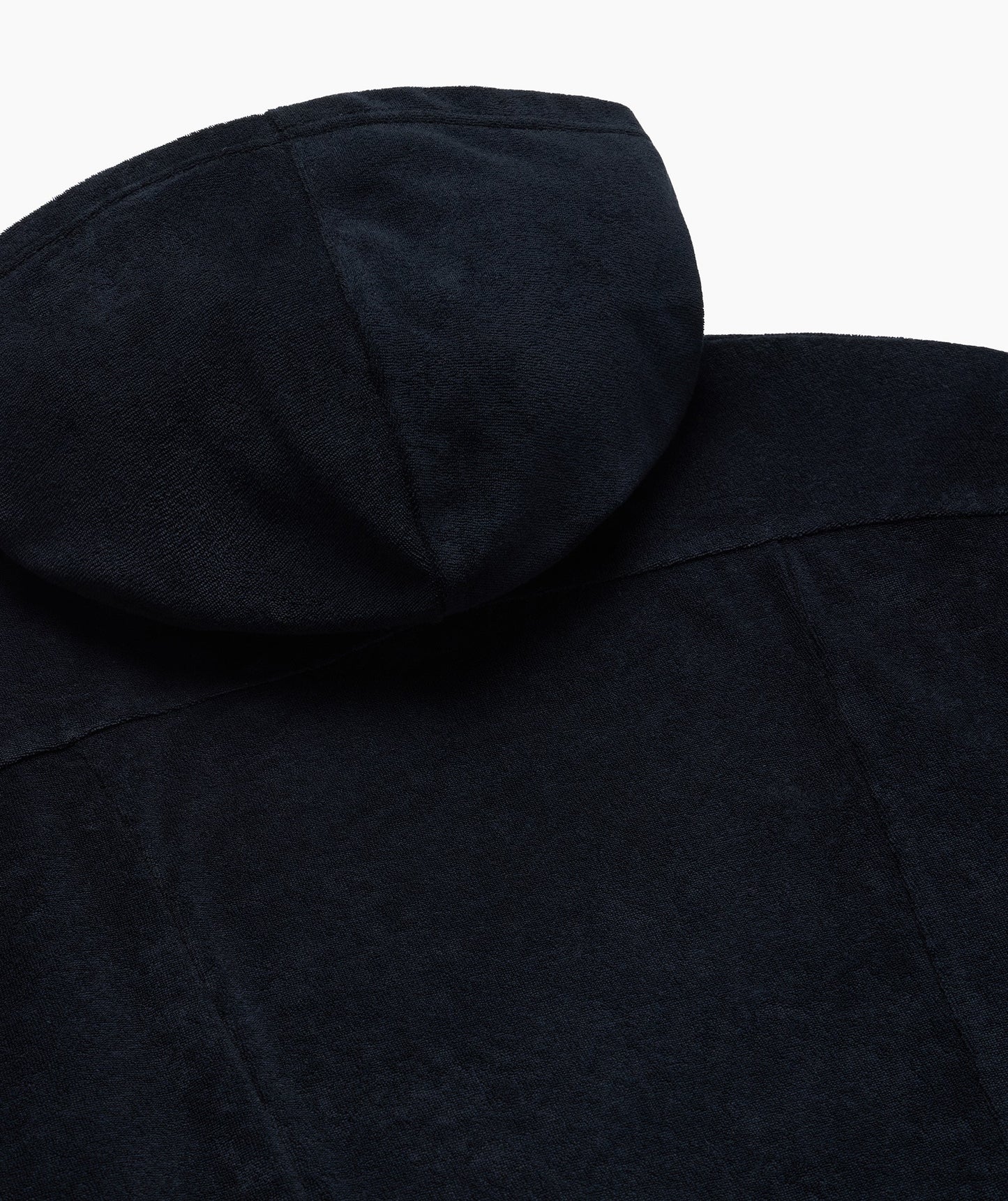 TERRY CLOTH WARM UP HOODIE