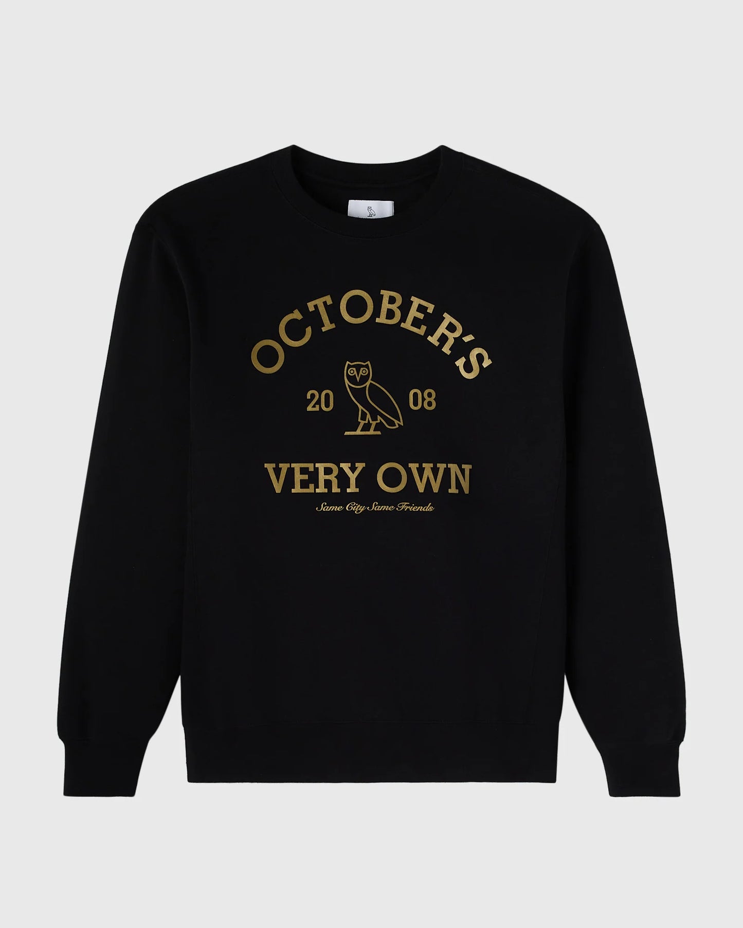 Collegiate Crewneck Black