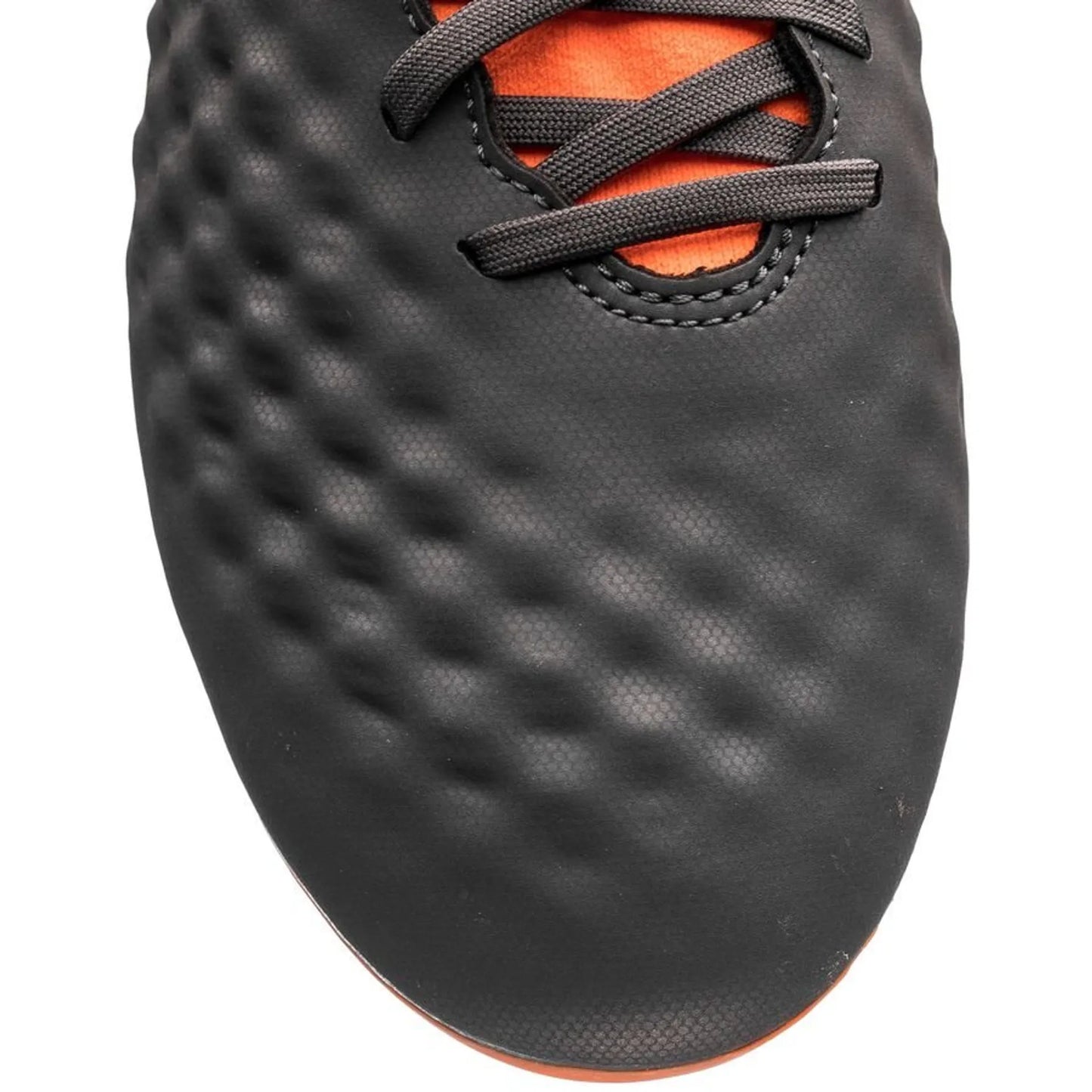 Nike Magista Obra 2 Academy DF FG Firm Ground Soccer Cleats Dark Grey Black Total Orange
