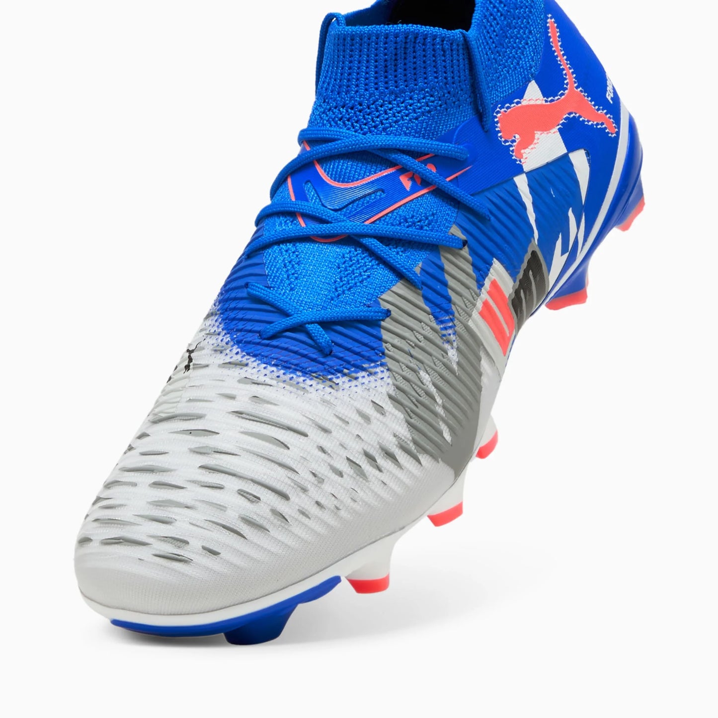 PUMA Future 8 Match Forever FG AG Firm Ground Soccer Cleats White Blue