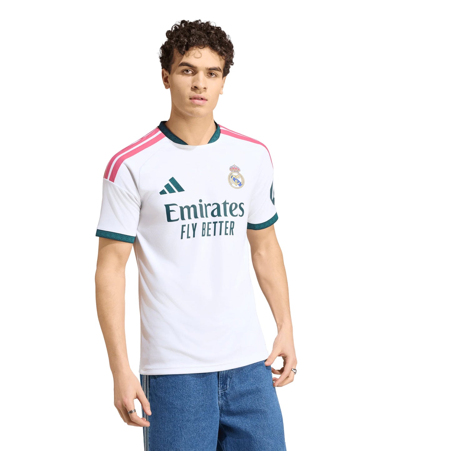 adidas Real Madrid Home Mens Soccer Jersey 26 27 White