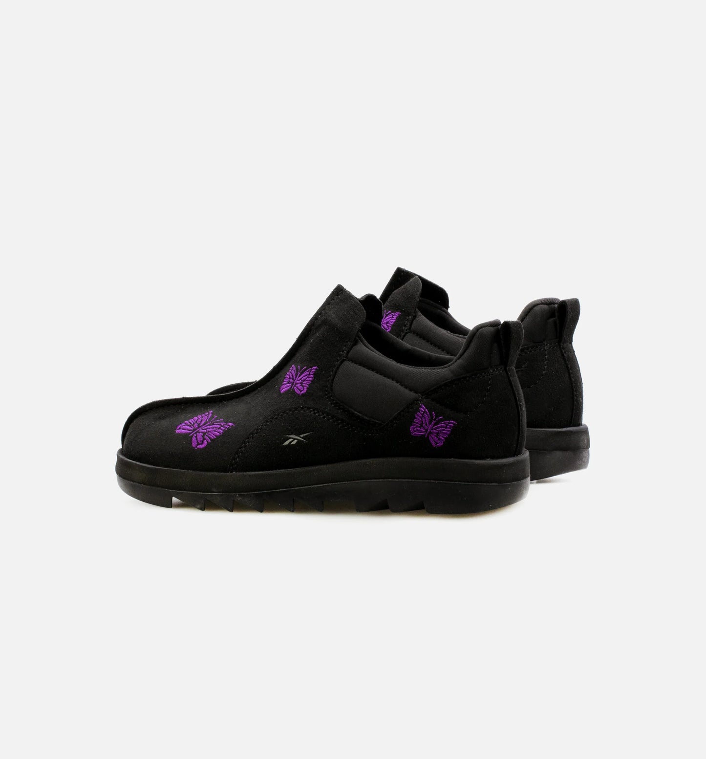 Needles Beatnik Moc Mens Lifestyle Shoe Black Purple