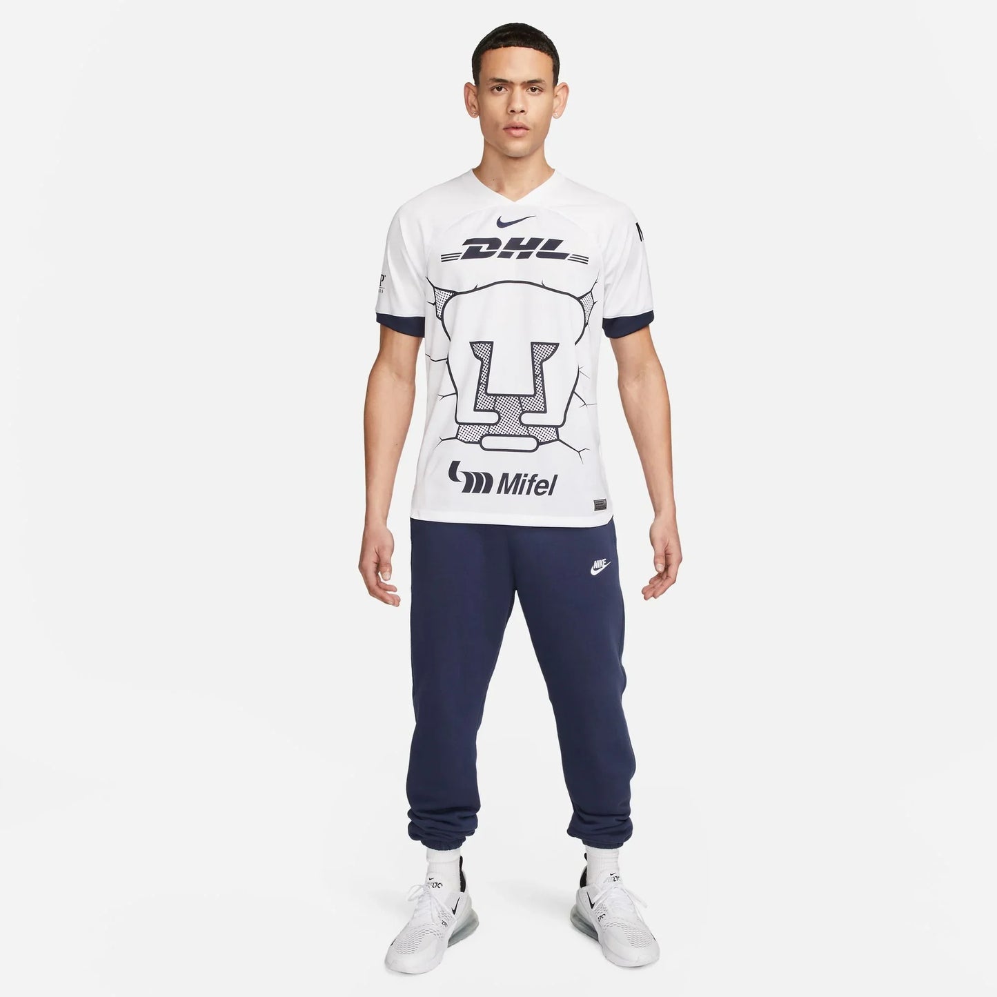 Nike Pumas 23 24 Stadium Home Jersey 23 Withe