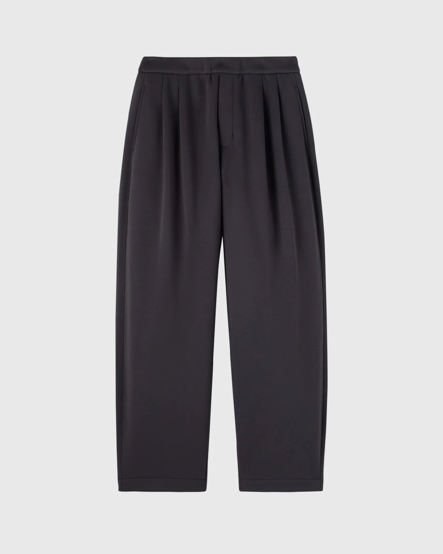 Luxe Fleece Pull On Trouser Pinstripe