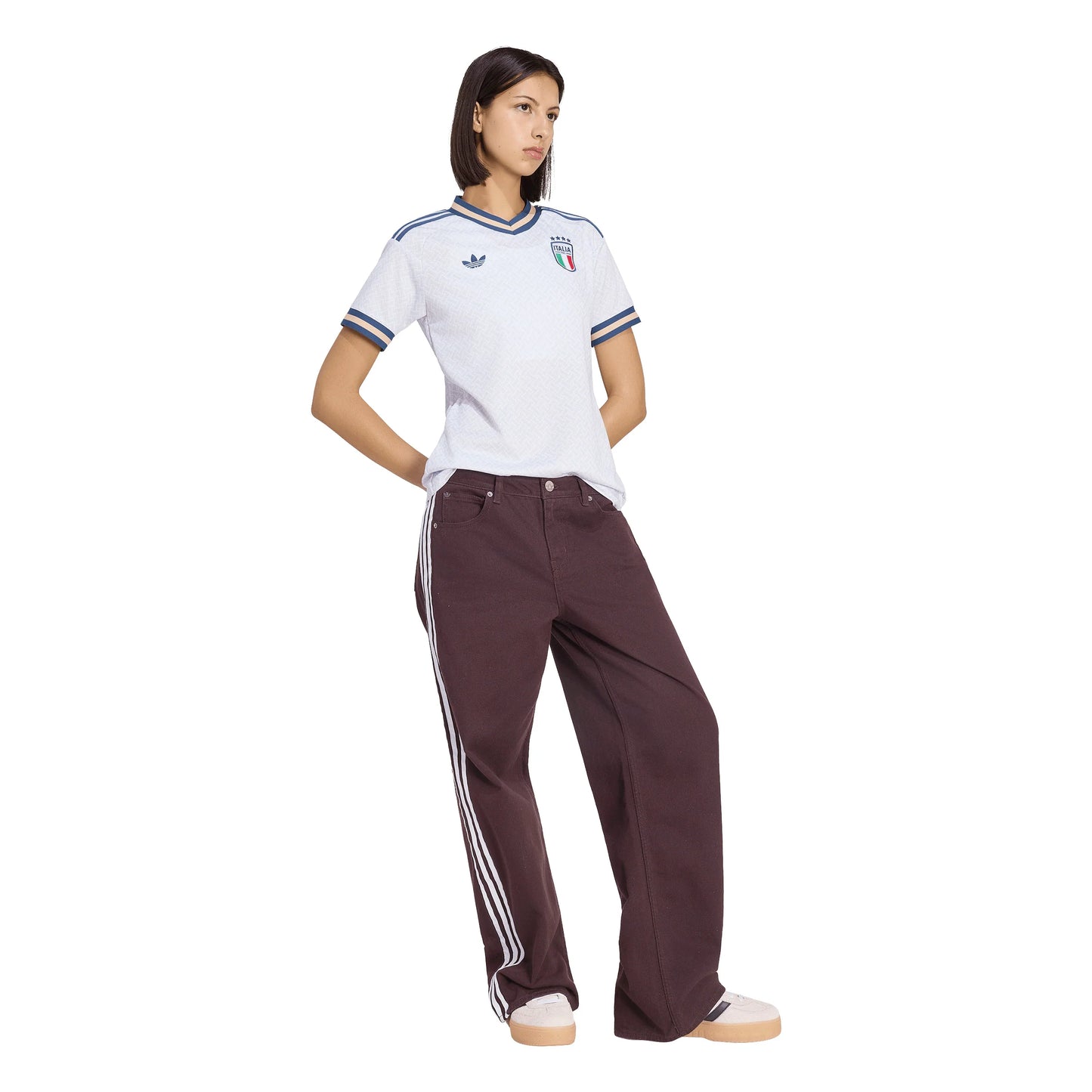 adidas Italy Away Womens Soccer Jersey 2026 Blue