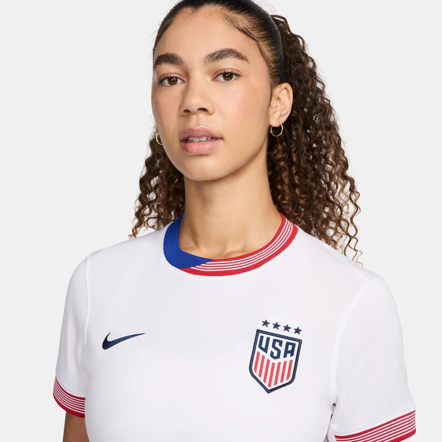 Nike USWNT 2024 Stadium Home Womens Jersey White