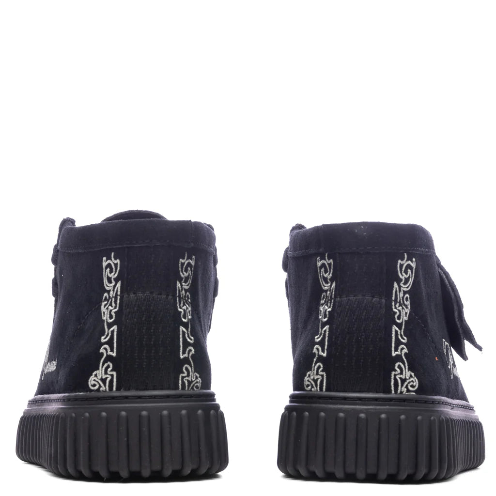 Clarks x Pleasures Torhill Woven Black