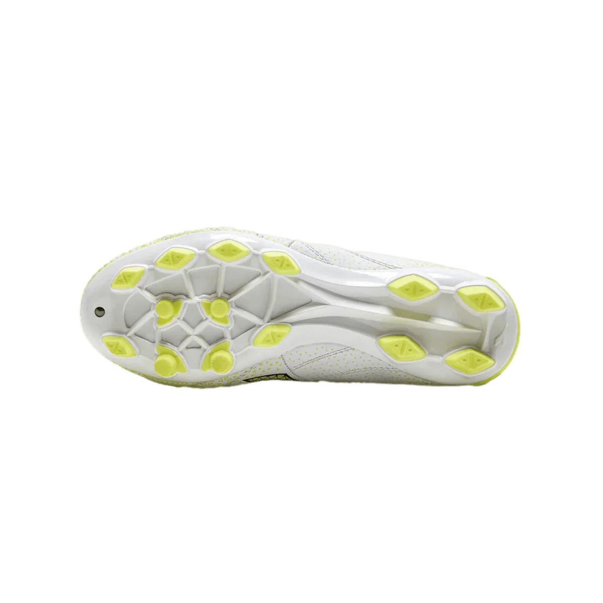 Diadora Brasil Elite GR LT LPU Youth Firm Ground Boots White Black Yellow