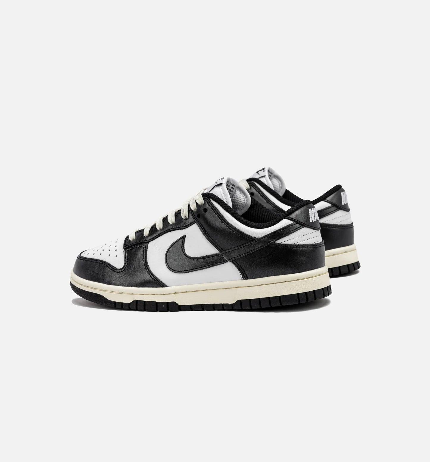 Dunk Low Vintage Panda Womens Lifestyle Shoe Black Coconut Milk