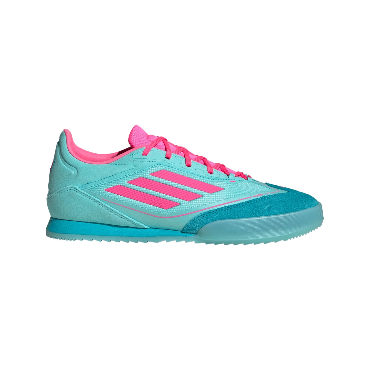 adidas F50 Messi Freestyle Indoor Boots Aqua Pink