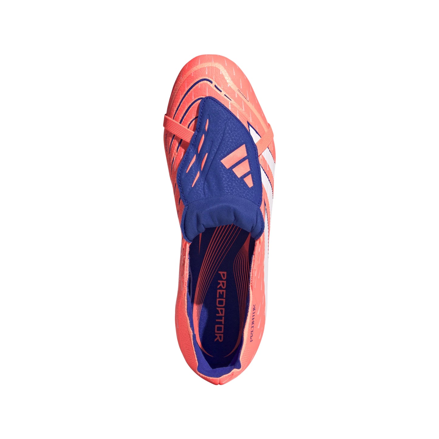 adidas Predator League Fold Over Tongue FG MG Mens Soccer Cleats Orange White