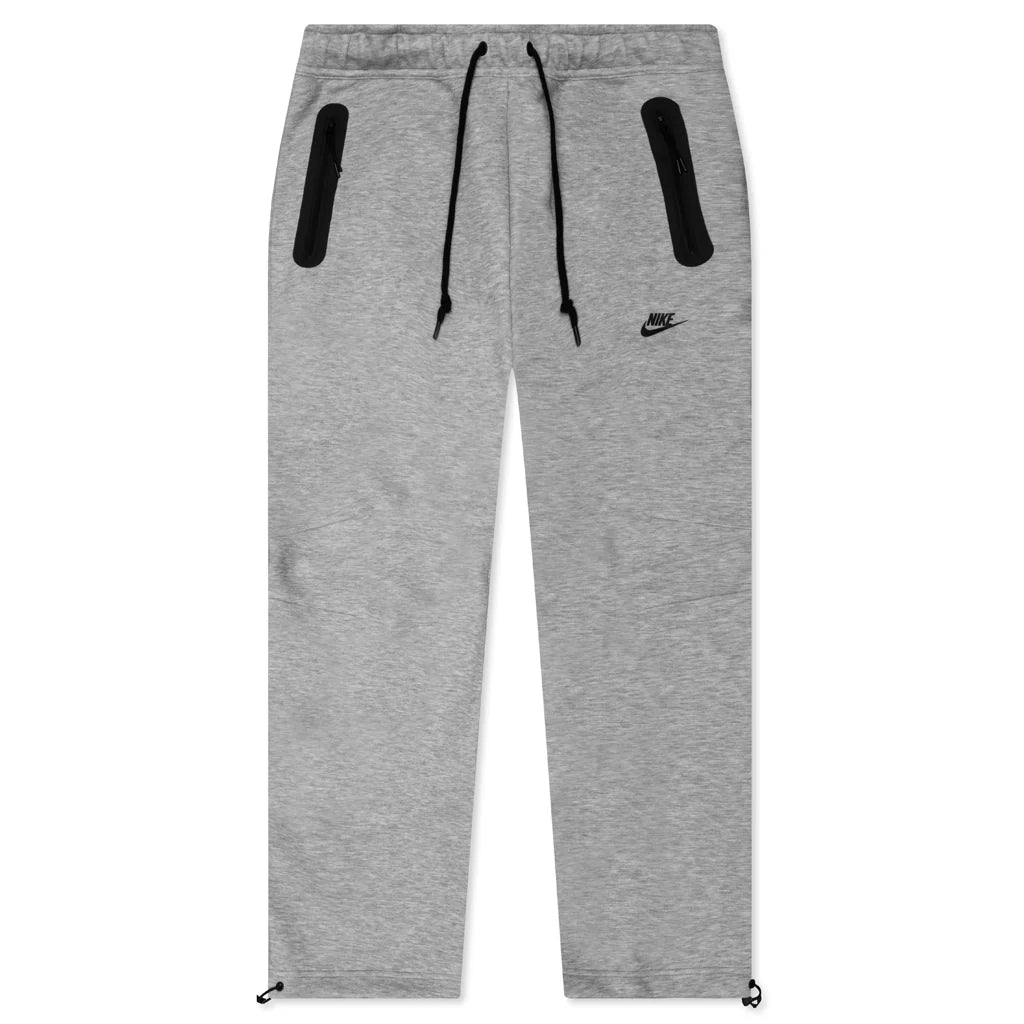 Sportswear Tech Fleece Open Hem Sweatpants Dark Grey Heather Black