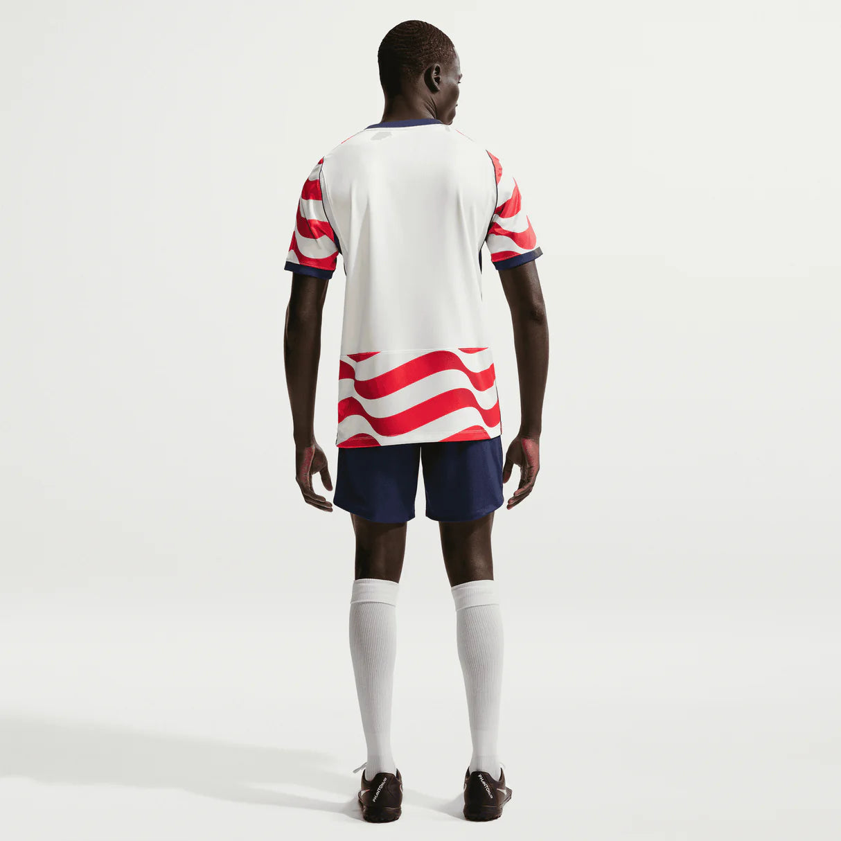 Nike USMNT Home Mens Soccer Jersey 2026 White Red Blue