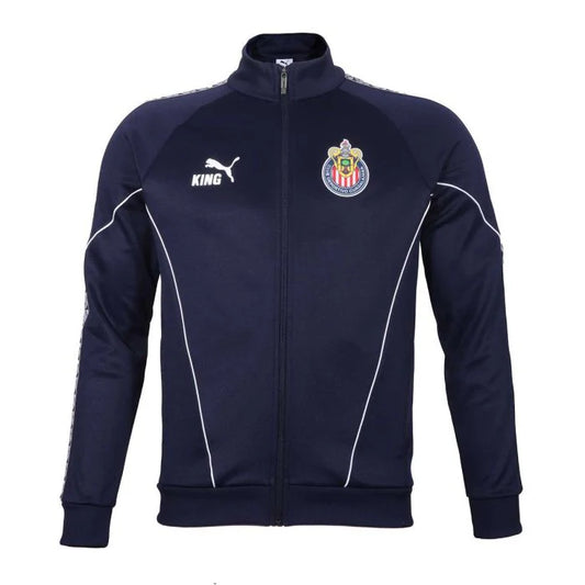 PUMA Chivas King Anthem Soccer Jacket Navy