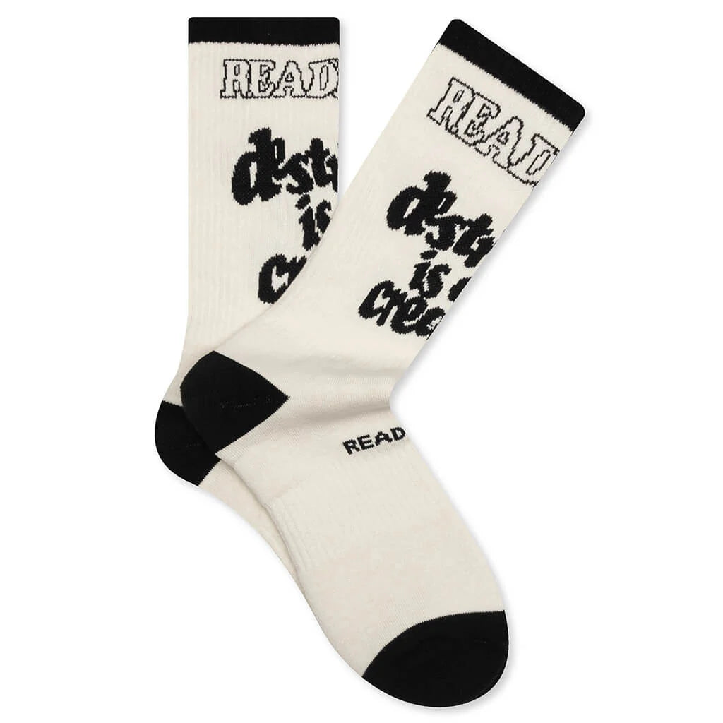 Socks Destruction Ecru