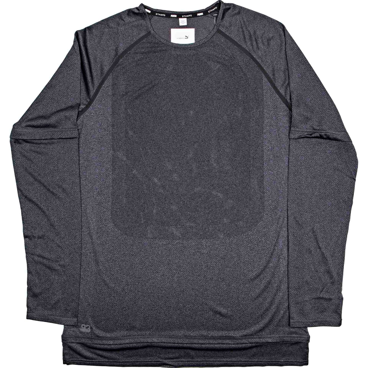 Puma X Stampd Long Sleeve Raglan Mens Black