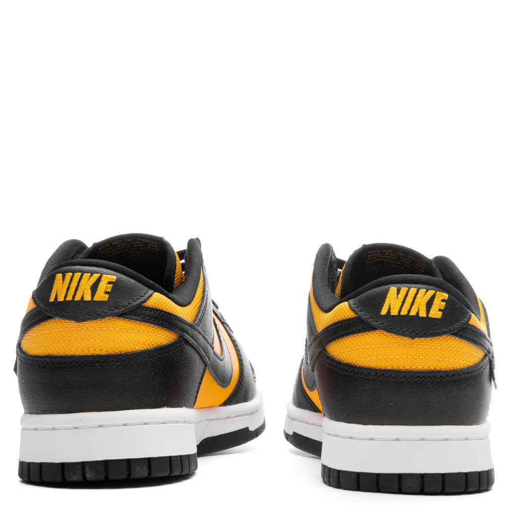 Dunk Low Retro Black University Gold White