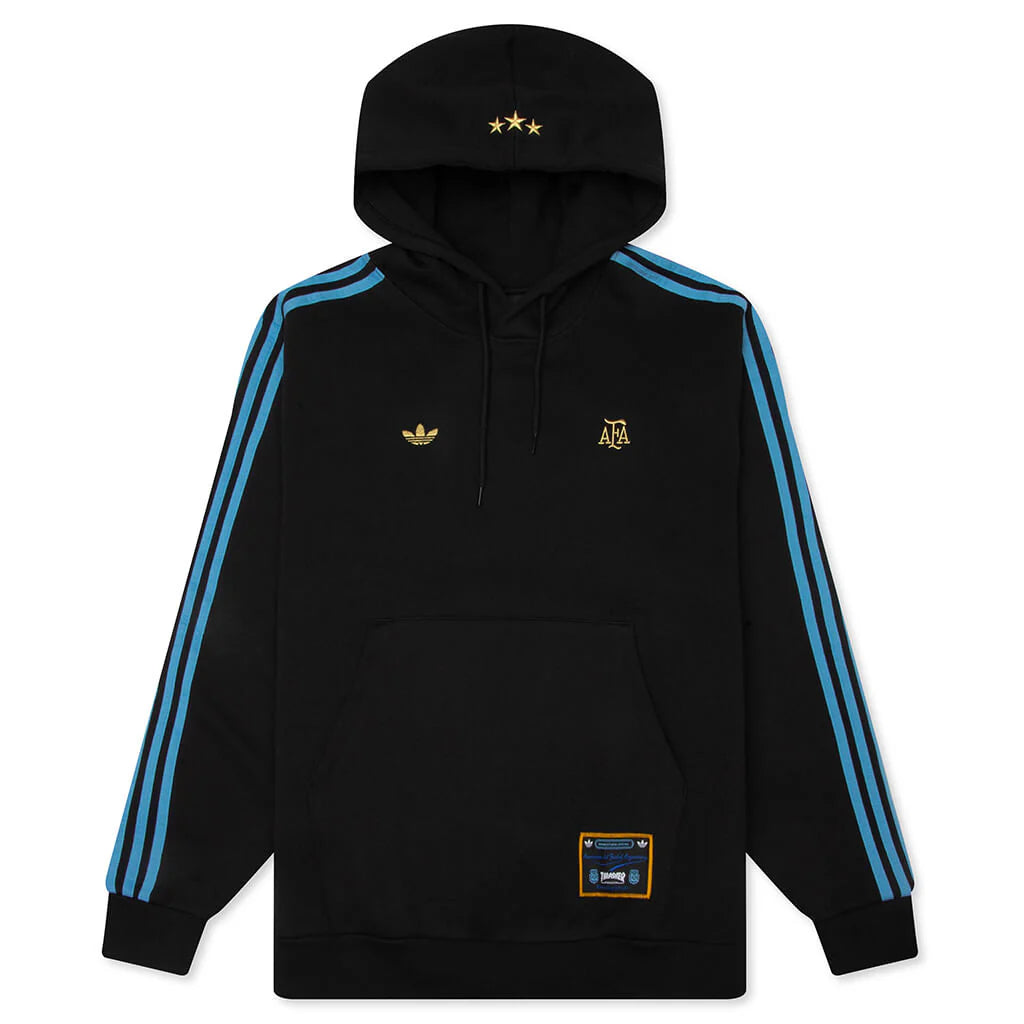 adidas Originals x Thrasher x AFA Argentina Hoodie Black