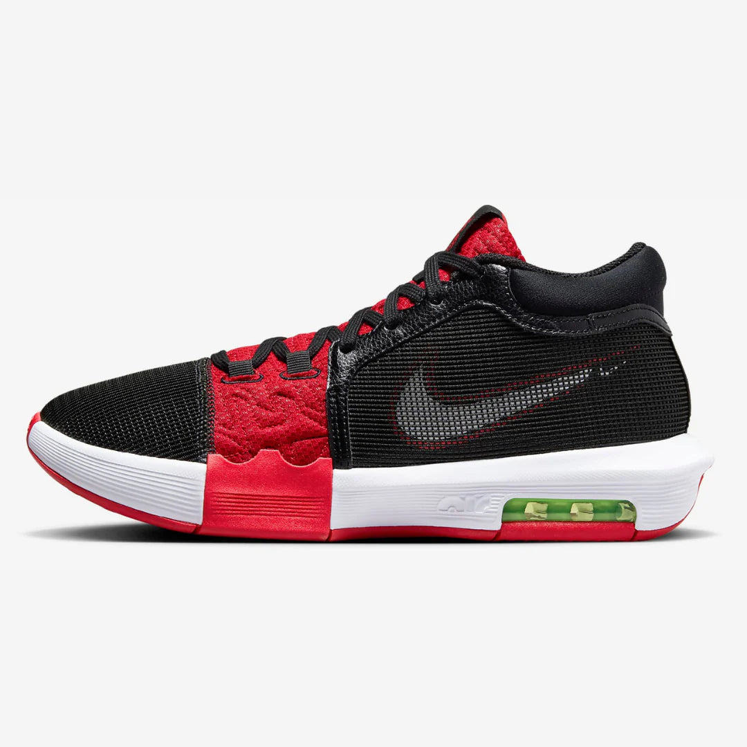 Tênis Nike Lebron Witness VIII Pretop Branco Vermelho