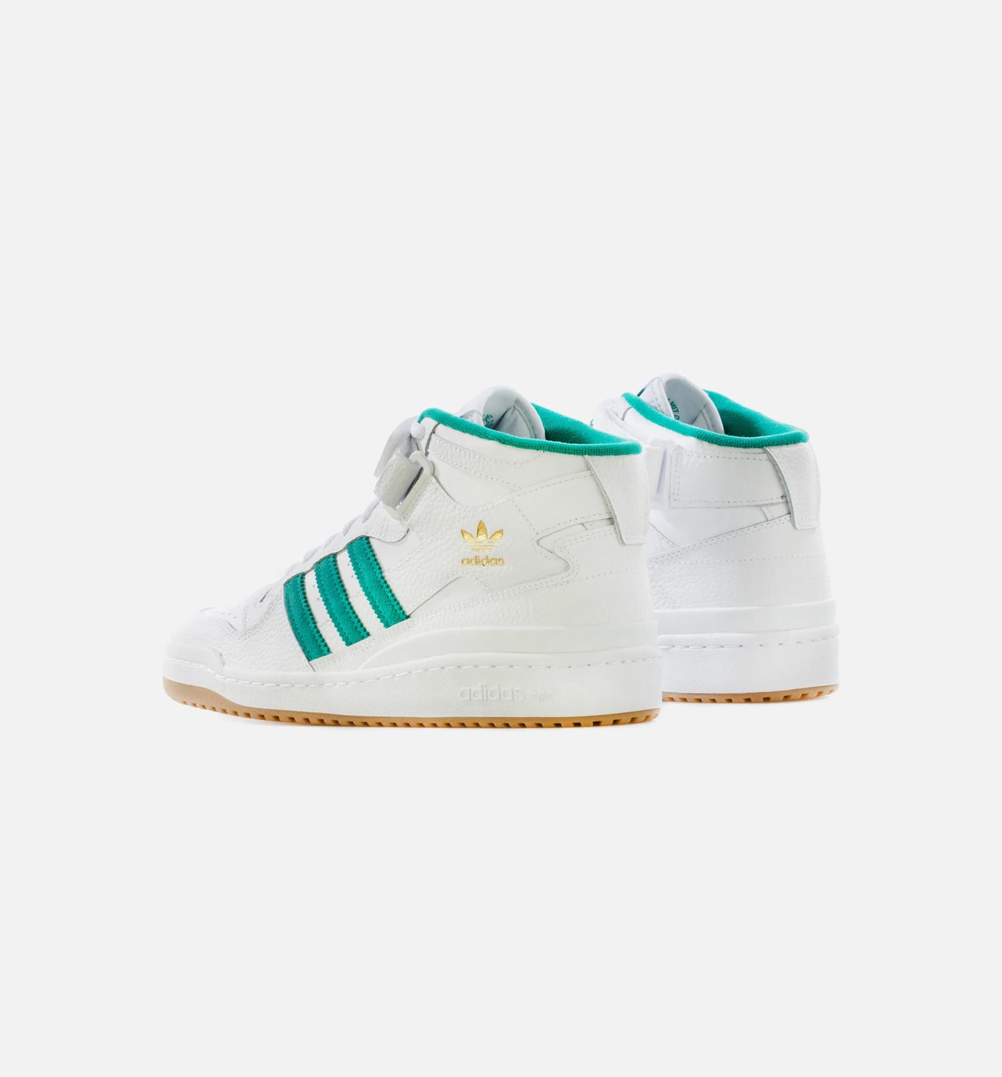 Forum Mid Mens Lifestyle Shoe Cloud White Gold Metallic Gum