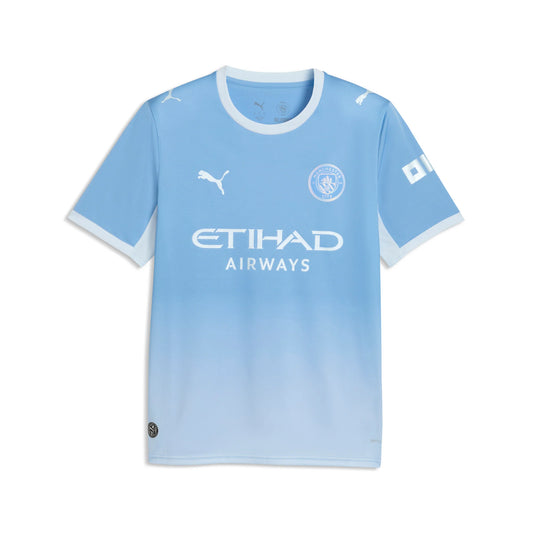 PUMA Manchester City Home Mens Soccer Jersey 2026 Light Blue Icy Blue