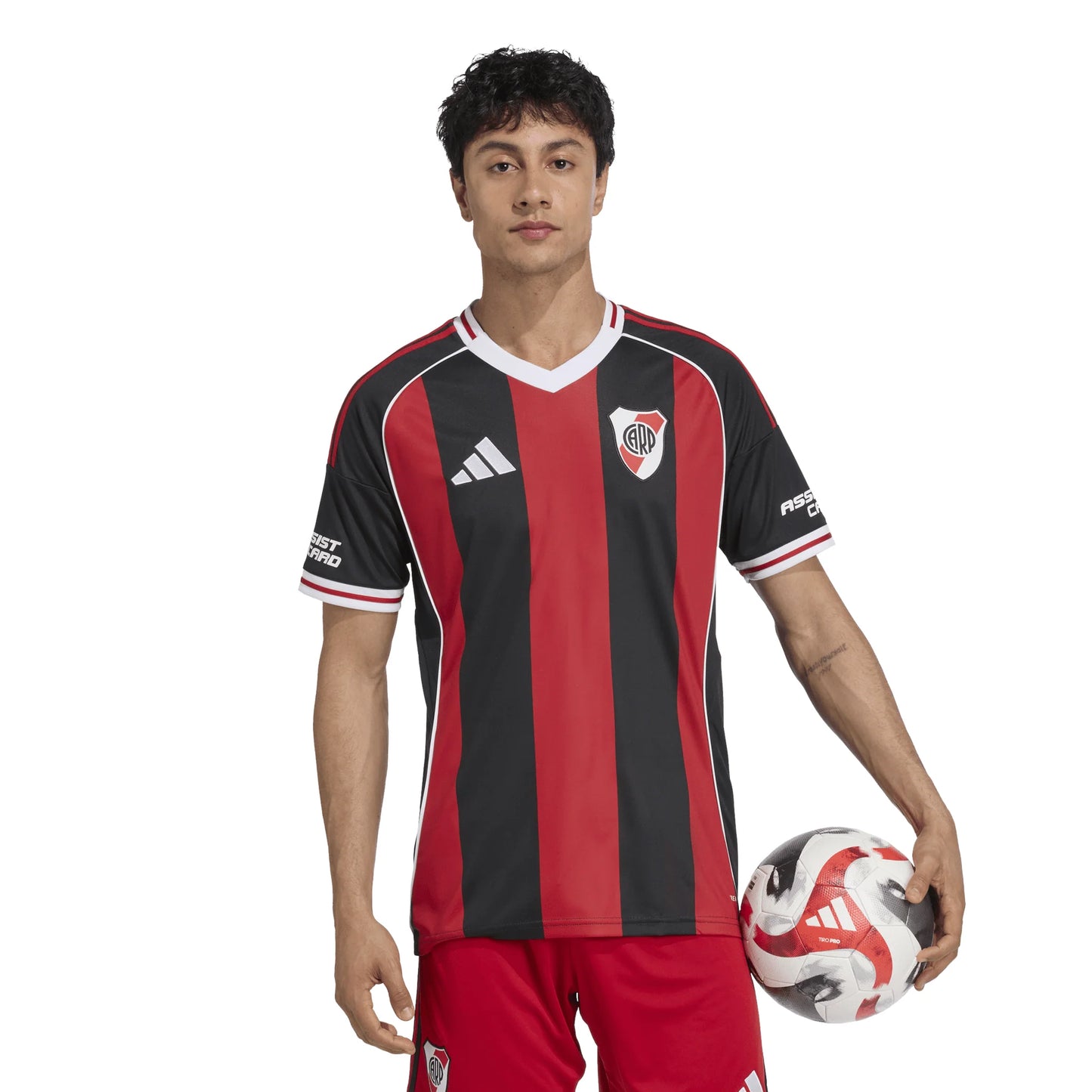 adidas River Plate Away Mens Soccer Jersey 25 26 Black