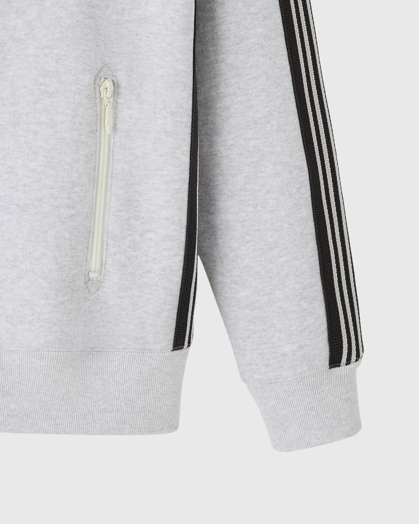 NEEDLES Full Zip Track Jacket Heather Grey