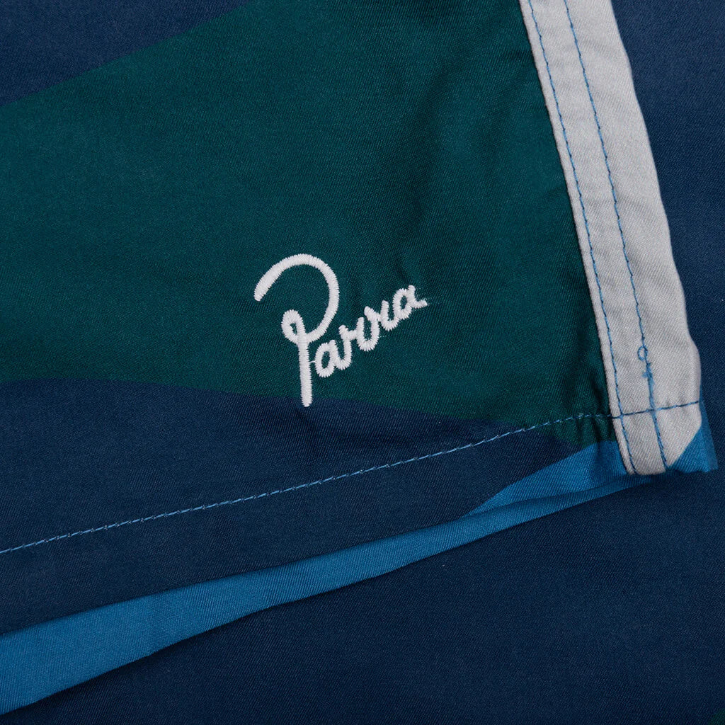 The Festival Fence Swim Shorts Blue