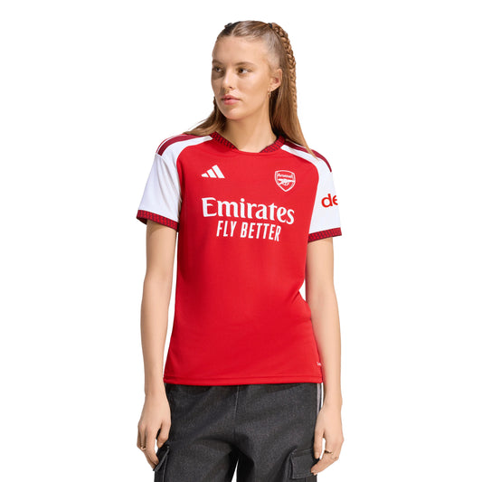 adidas Arsenal FC Home Womens Soccer Jersey 26 27 Red White