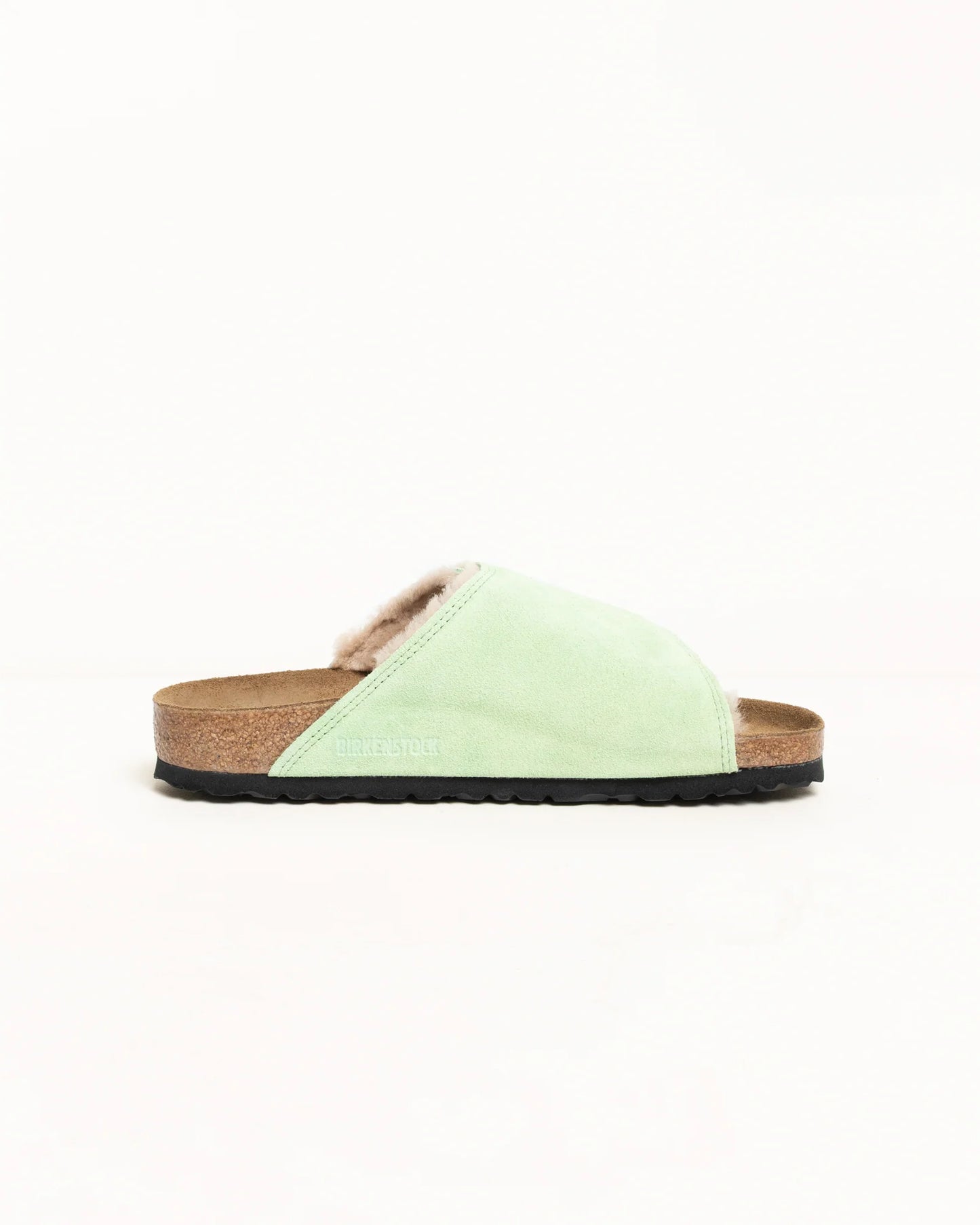 STÜSSY BIRKENSTOCK SOLANA SHEARLING SLIDE