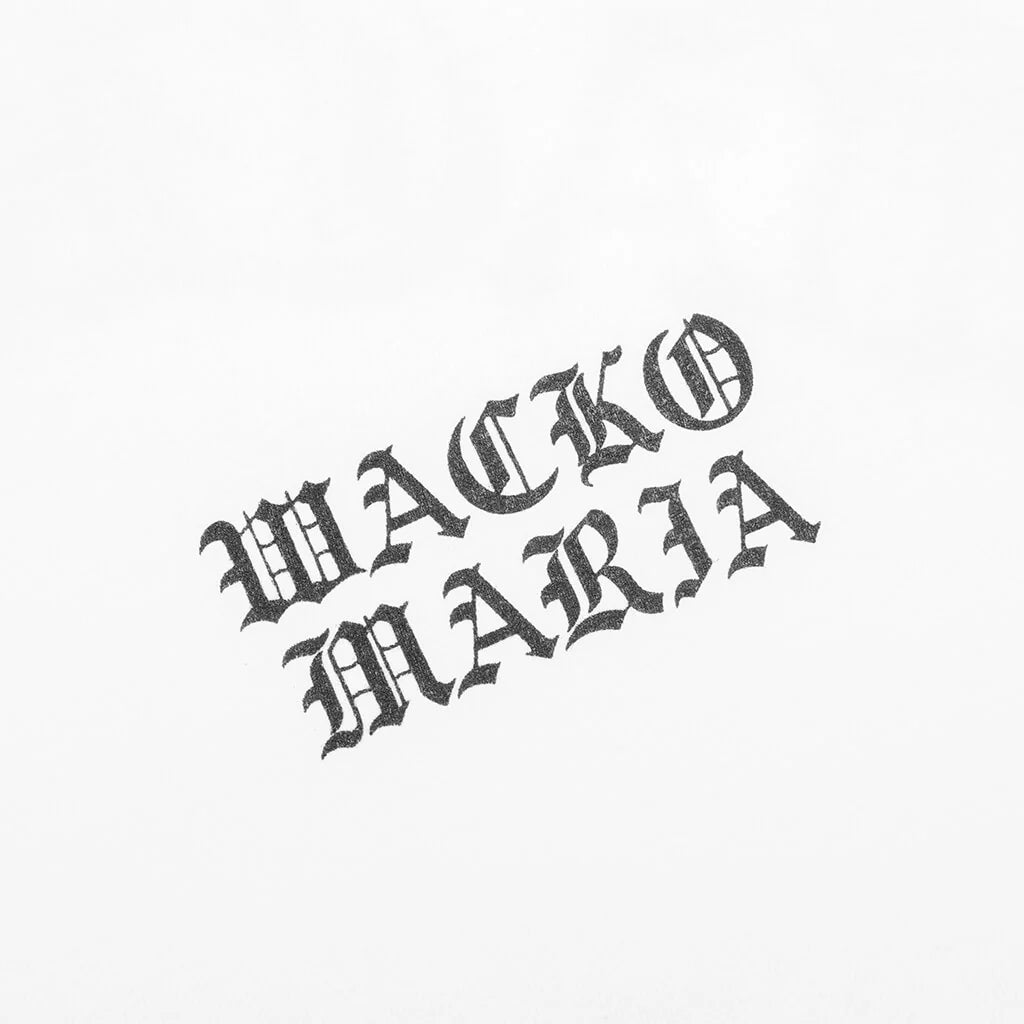 Washed Heavyweight Crewneck T Shirt Type 2 White