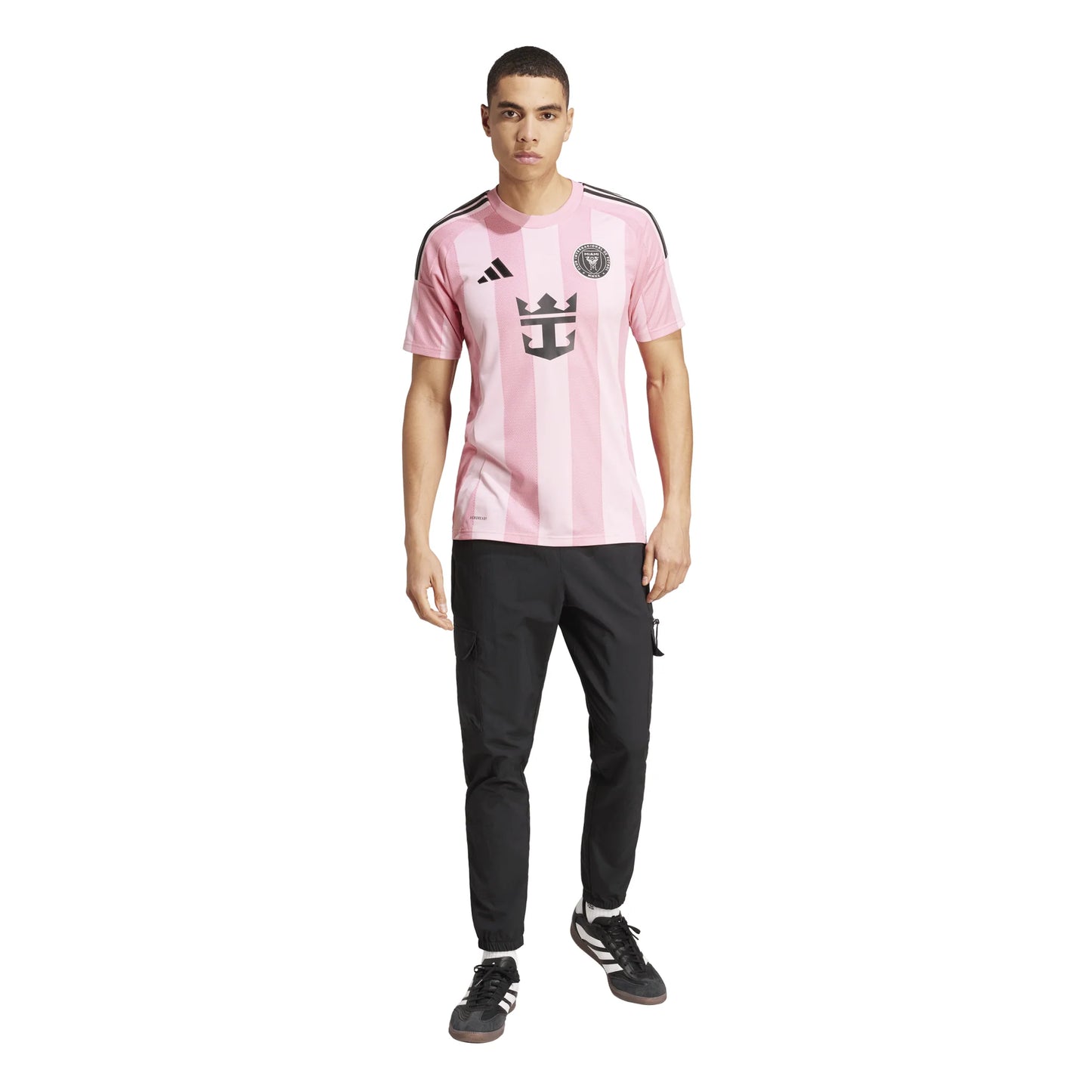 adidas Mens Inter Miami CF Home Jersey 25 26 Pink