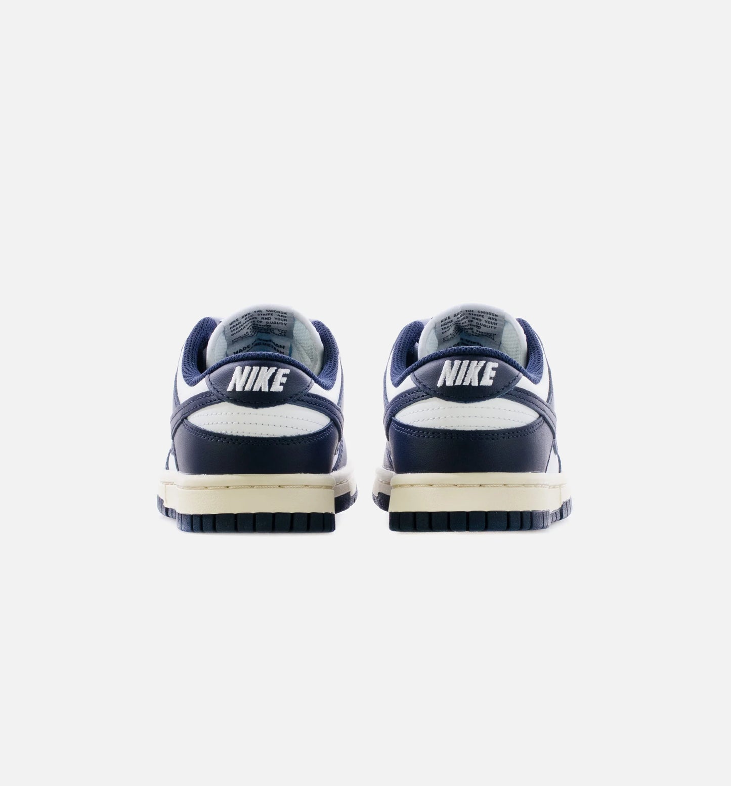 Dunk Low Vintage Navy Womens Lifestyle Shoe White Midnight Navy Limit One Per Customer