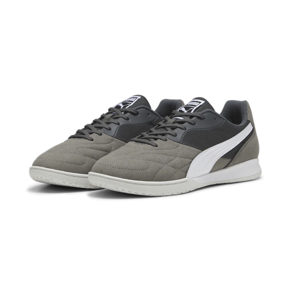 PUMA King Top IT Indoor Shoes Gray White