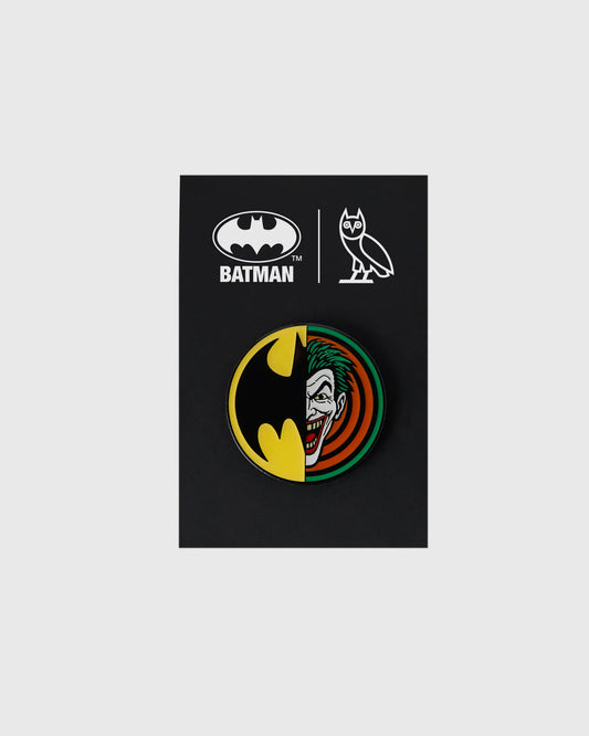 Batman The Joker Enamel Pin Half and Half