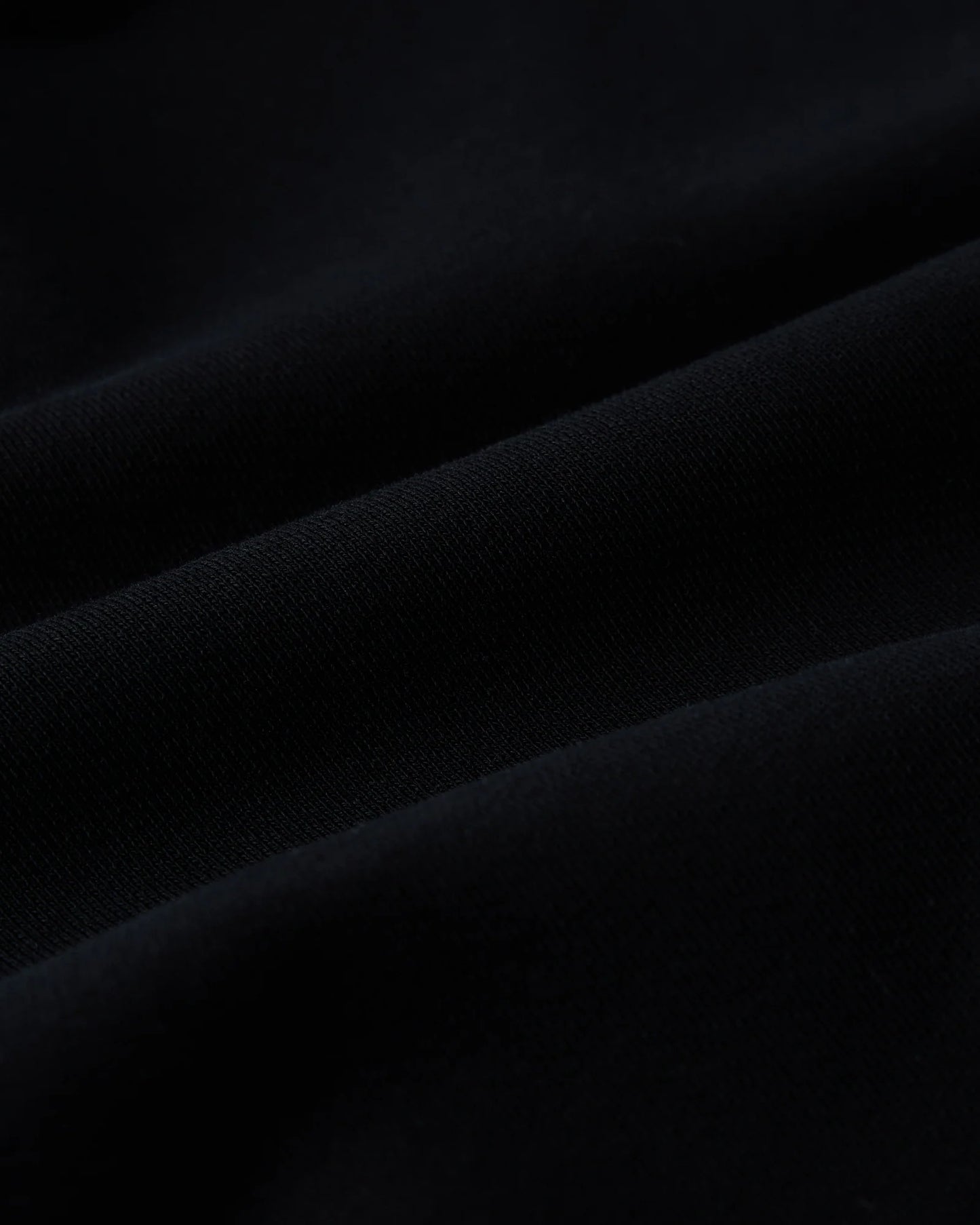Signature Open Hem Sweatpant Black