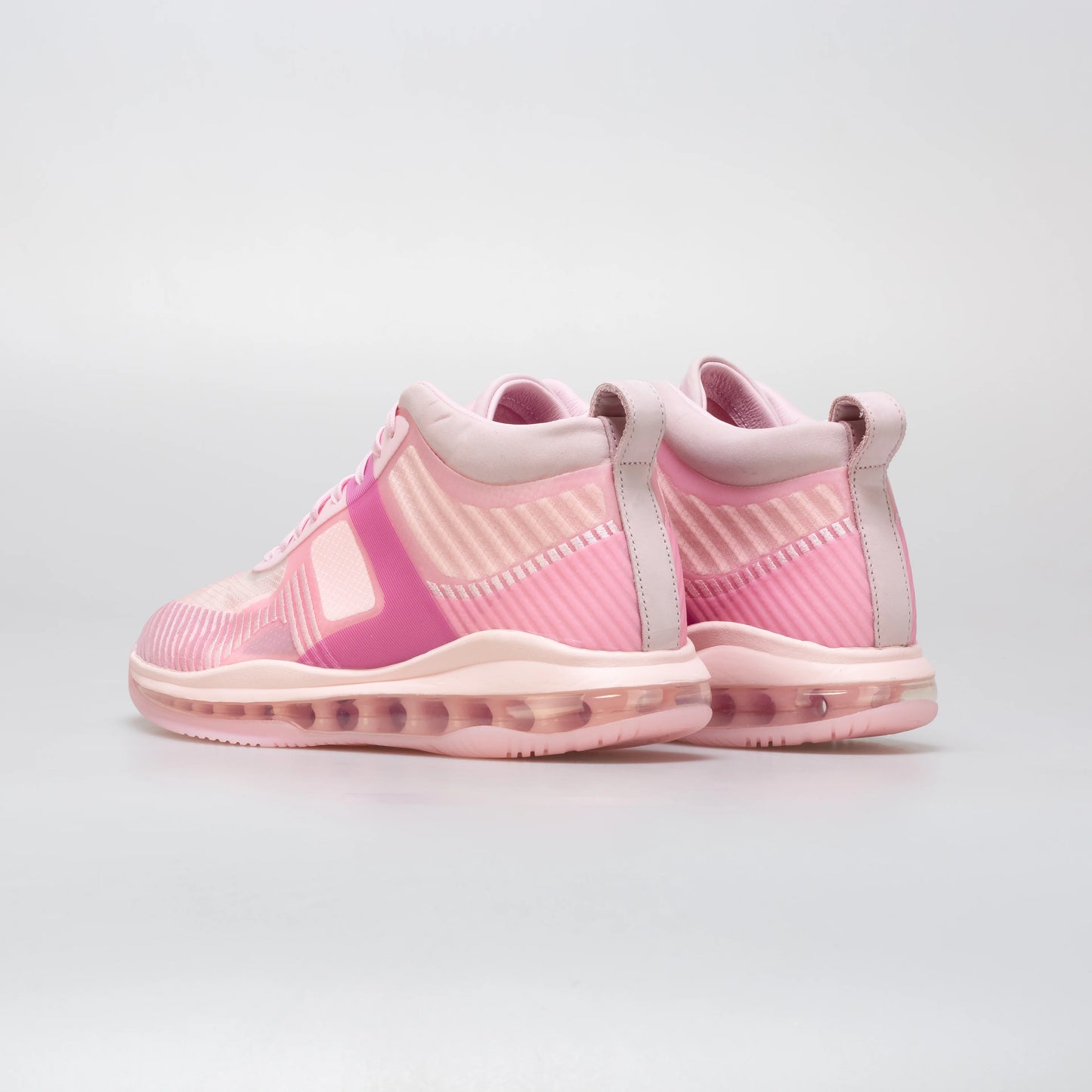 Lebron X John Elliott Icon QS Mens Basketball Shoe Pink Grey