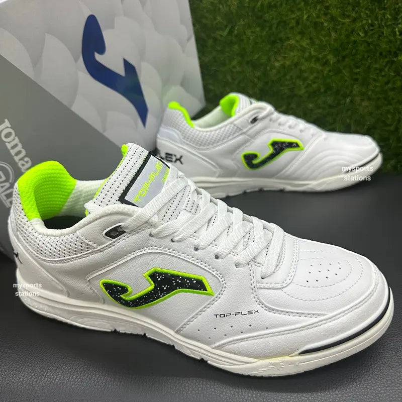 Joma Top Flex Rebound 2302 IN Indoor Soccer Shoes White