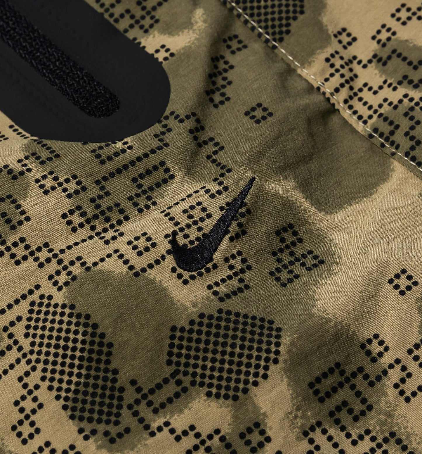 Tech Dri Fit Woven Camo Loose Mens Pant Camo Green