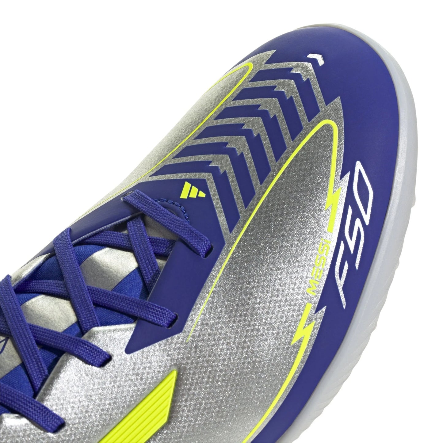 adidas F50 League Messi Turf Boots Silver