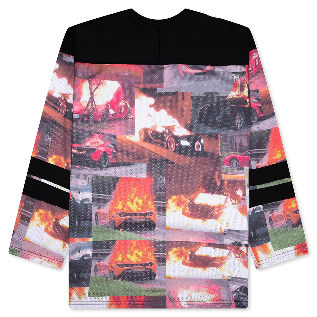Burnout Hockey Jersey Multi
