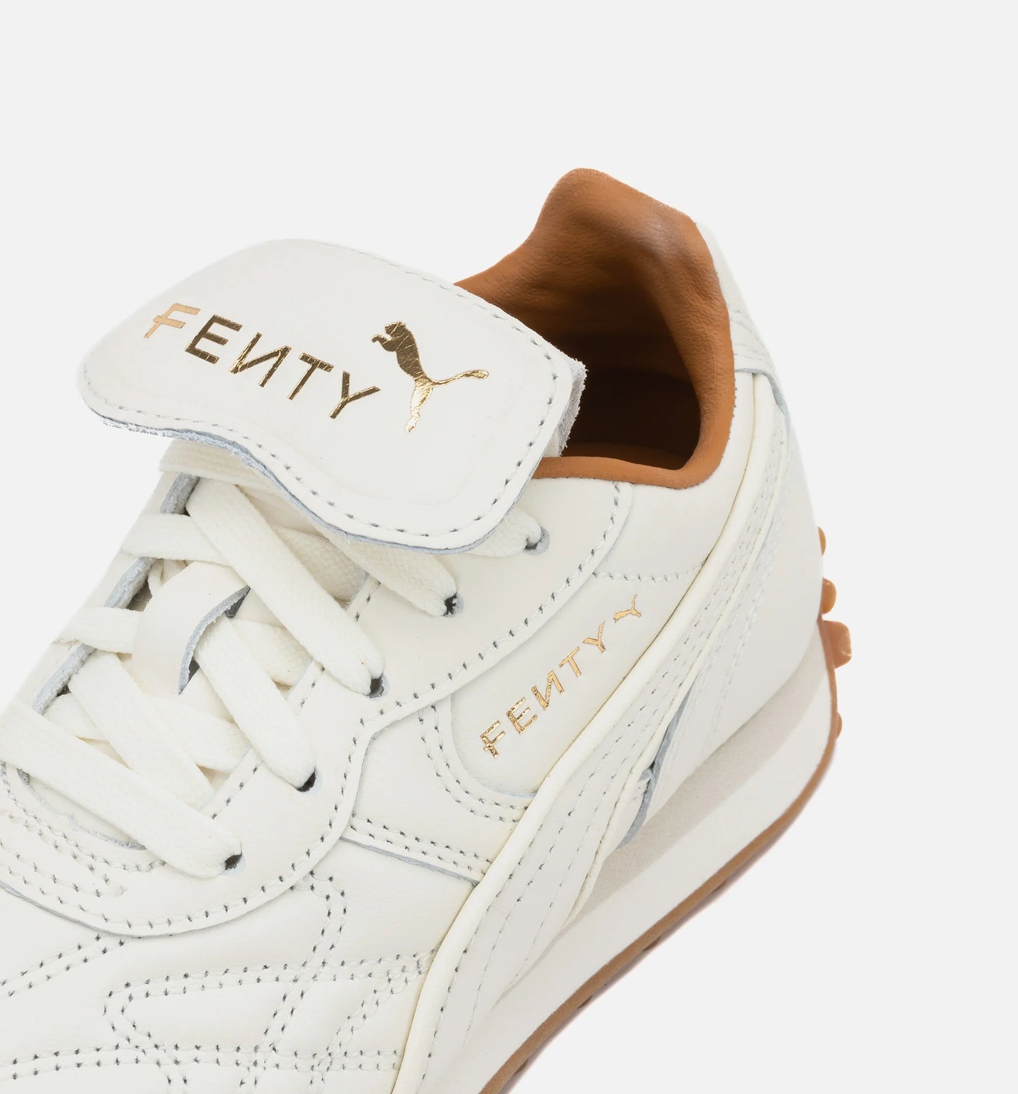 Fenty Avanti Warm White Preschool Lifestyle Shoe Warm White Tan